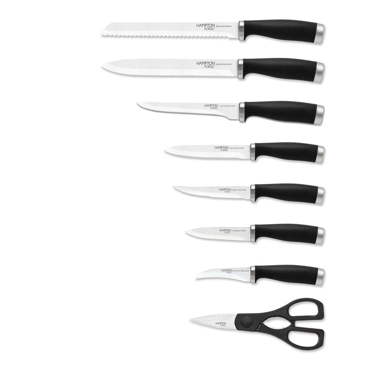 Reed & Barton Epicure Black 15 Piece Cutlery Set