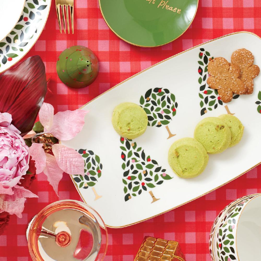 Reed & Barton Evergreen Hors D'Oeuvres Tray