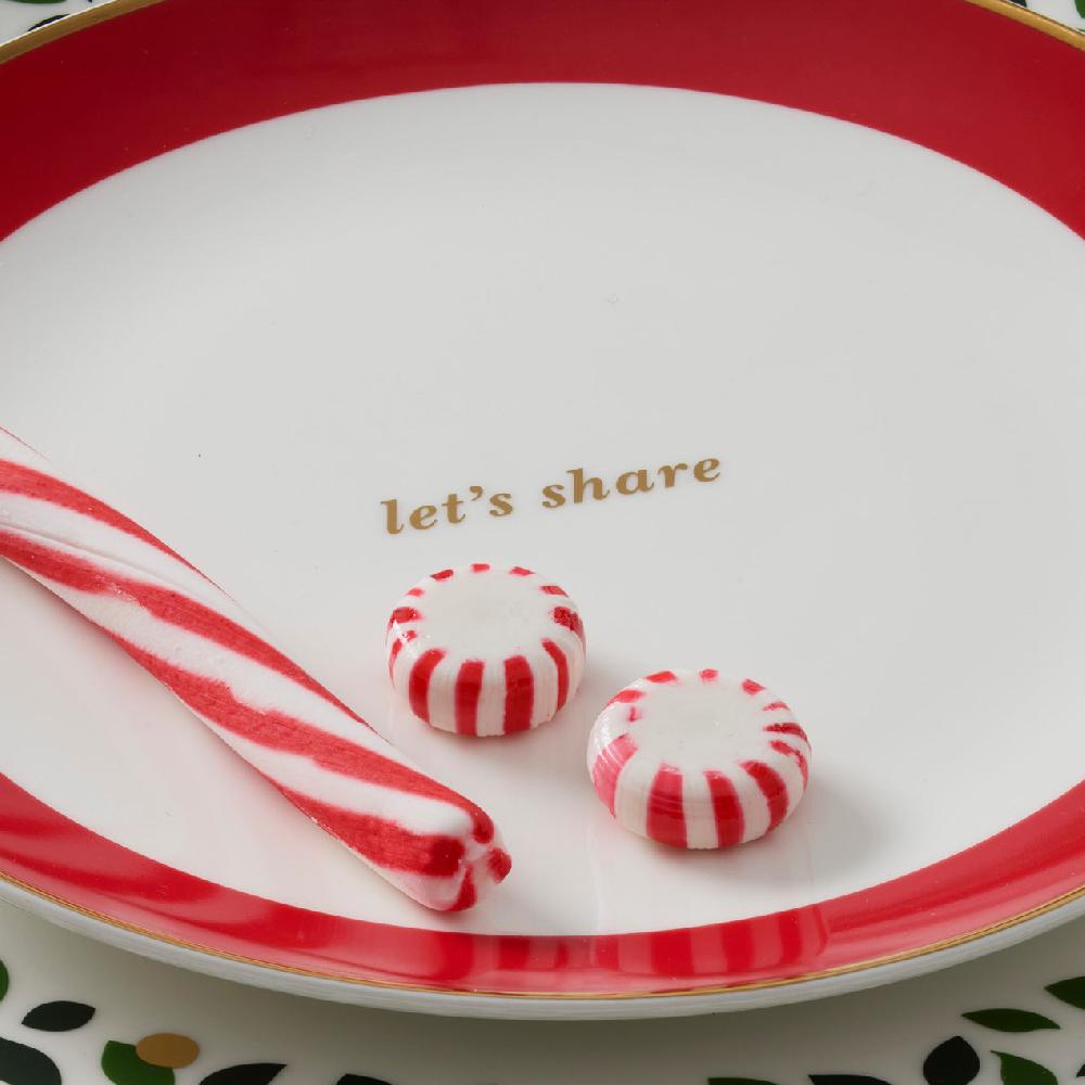 Reed & Barton Evergreen Rim Accent Plates - Set Of 4