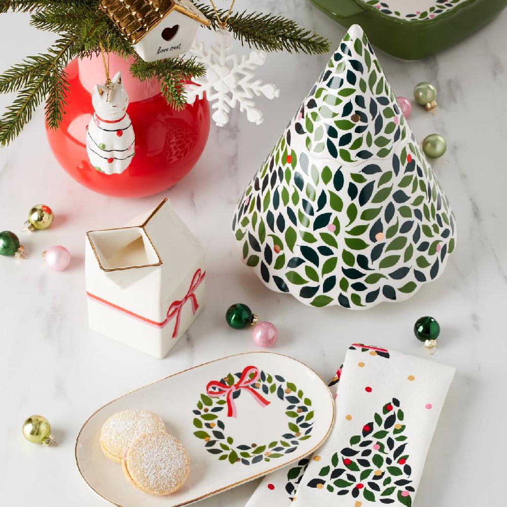 Reed & Barton Evergreen Treat Jar