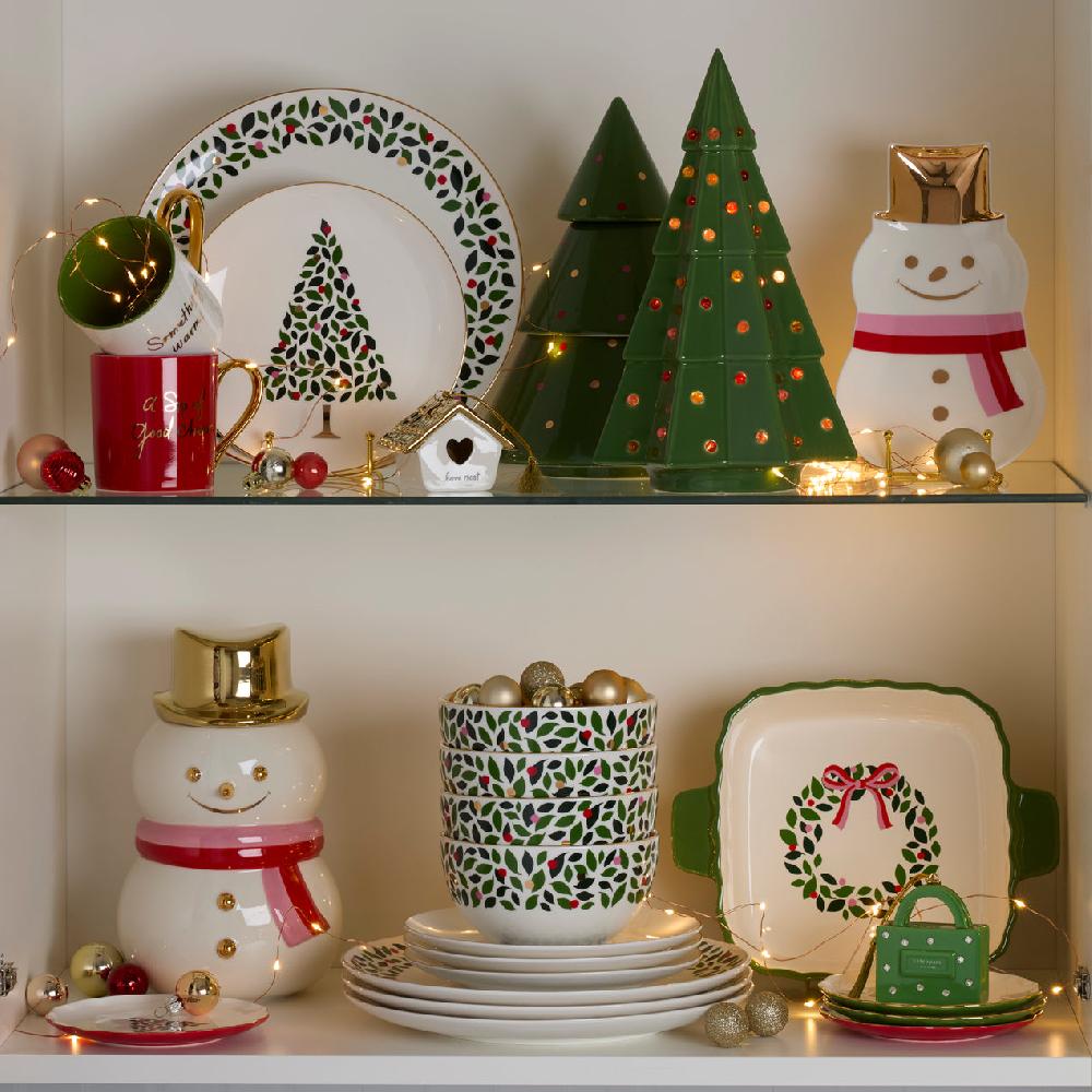 Reed & Barton Figural Evergreen Treat Jar