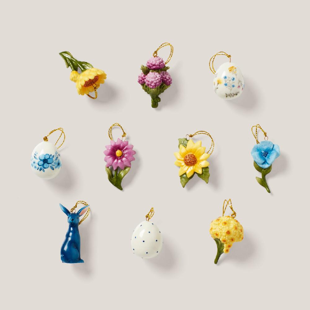 reed & barton Floral Easter 10-Piece Ornament Set