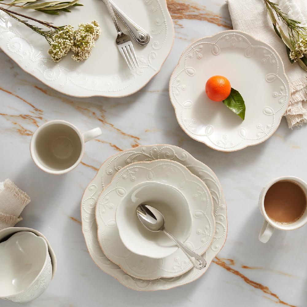 Reed & Barton French Perle 12-Piece Dinnerware Set