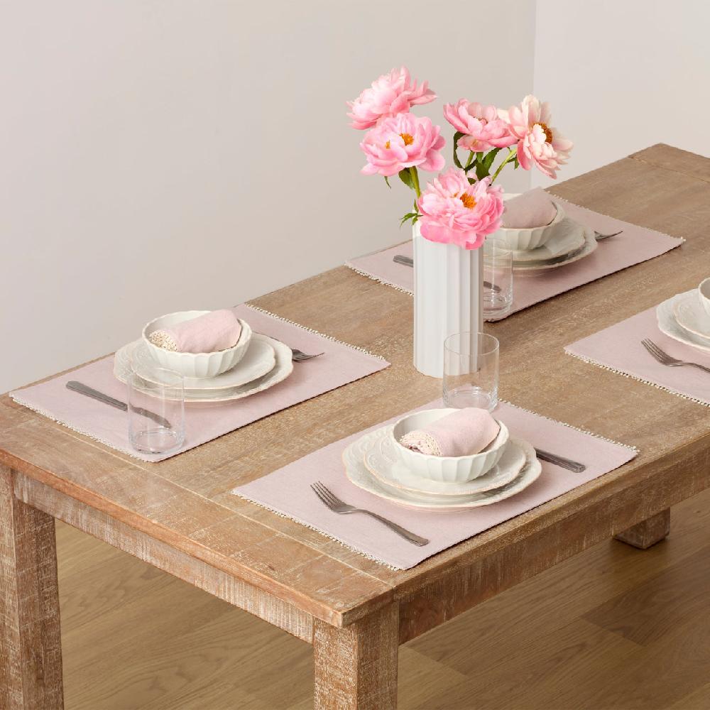 reed & barton French Perle Blush Placemat