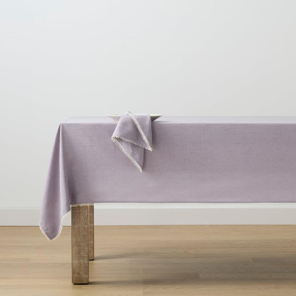 Reed & Barton French Perle Violet 60X84 Tablecloth
