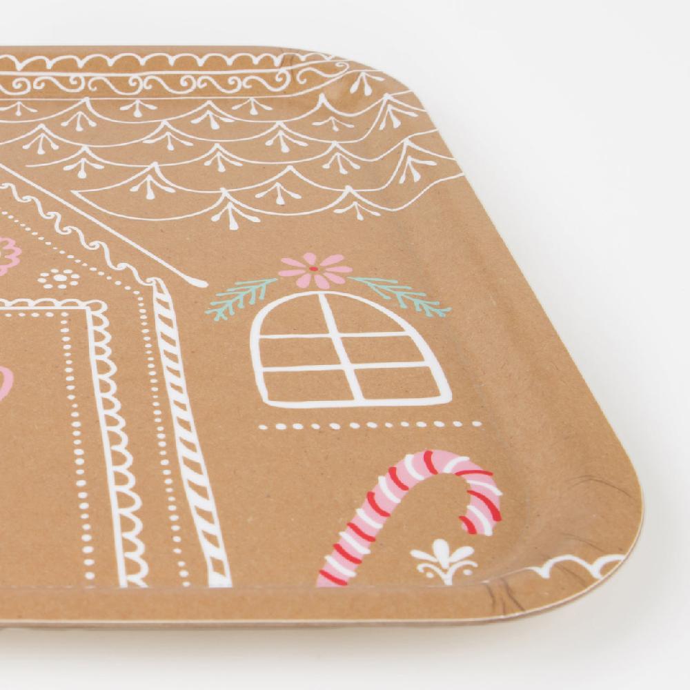 Reed & Barton Gingerbread House Tray