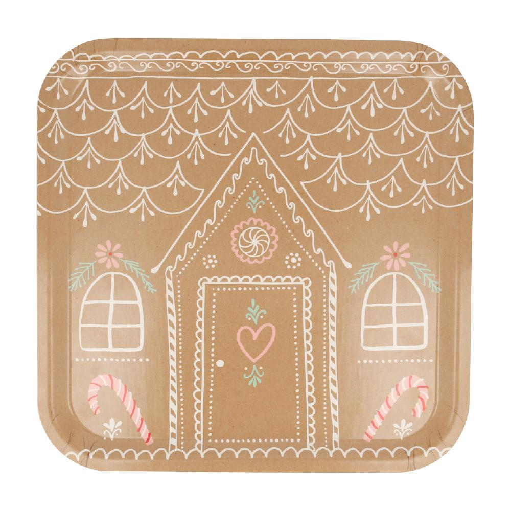 reed & barton Gingerbread House Tray