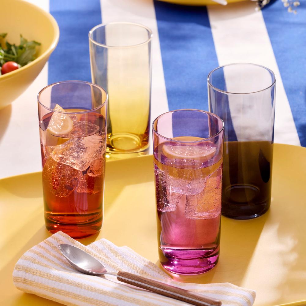 Reed & Barton Golden Hour Highball Glasses - Set Of 4