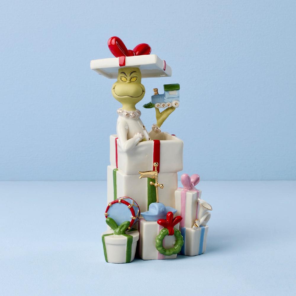 reed & barton Grinch Gets The Gifts Figurine