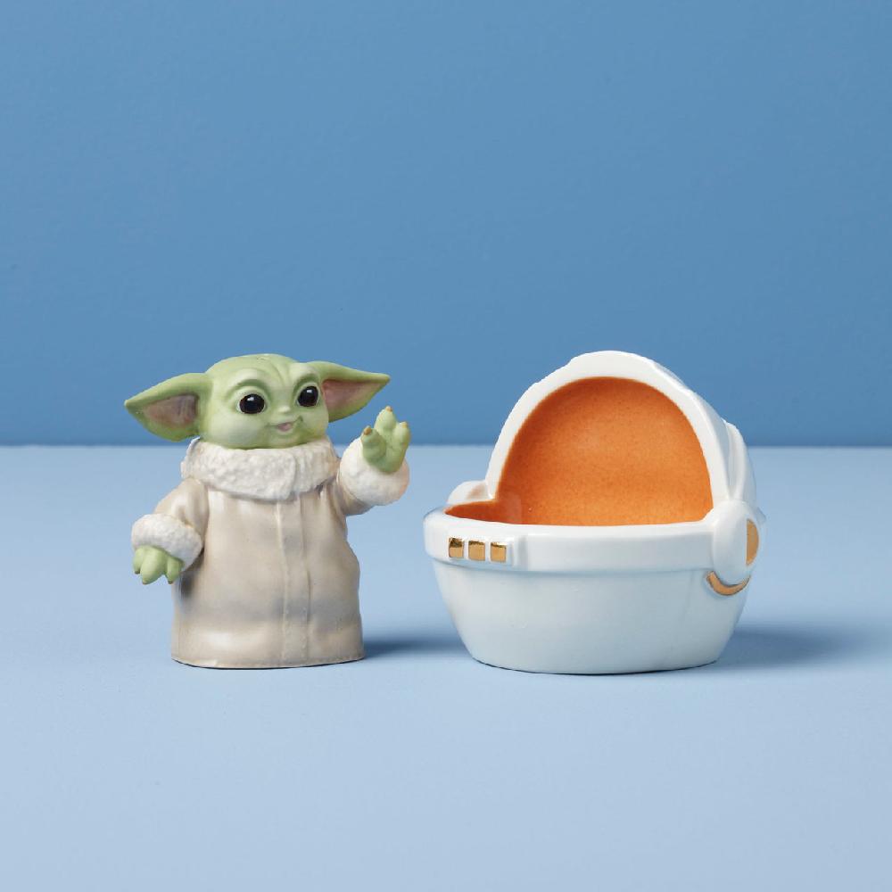 Reed & Barton Grogu Figural Salt & Pepper Set