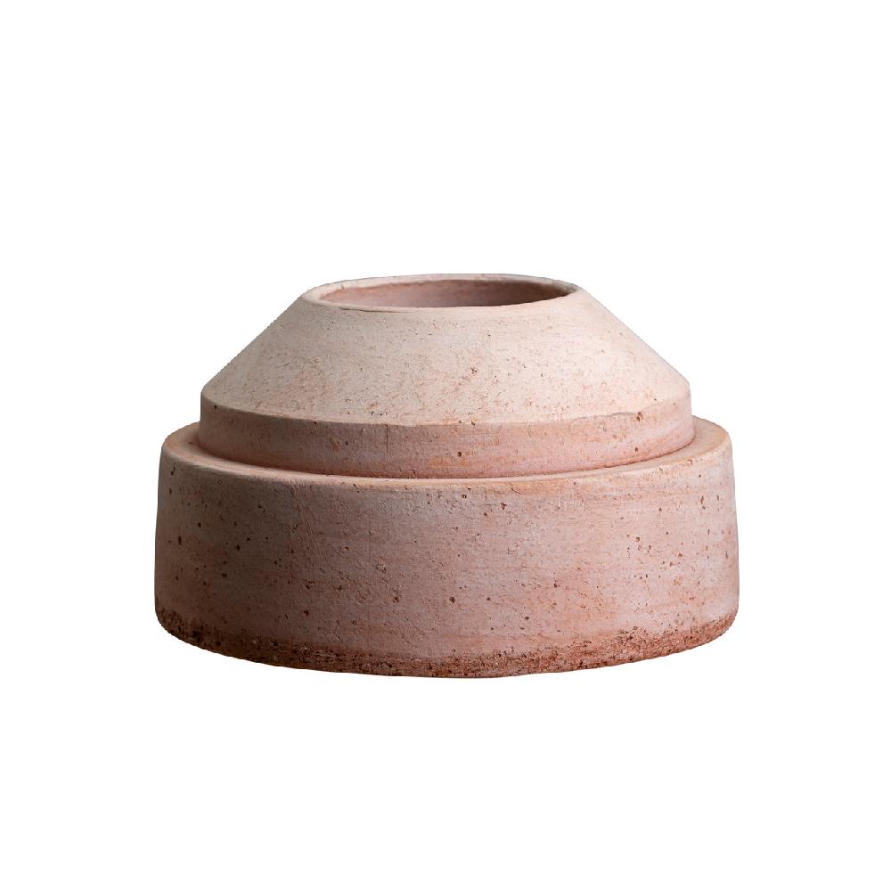 reed & barton Hoff Candleholder Raw Rosa