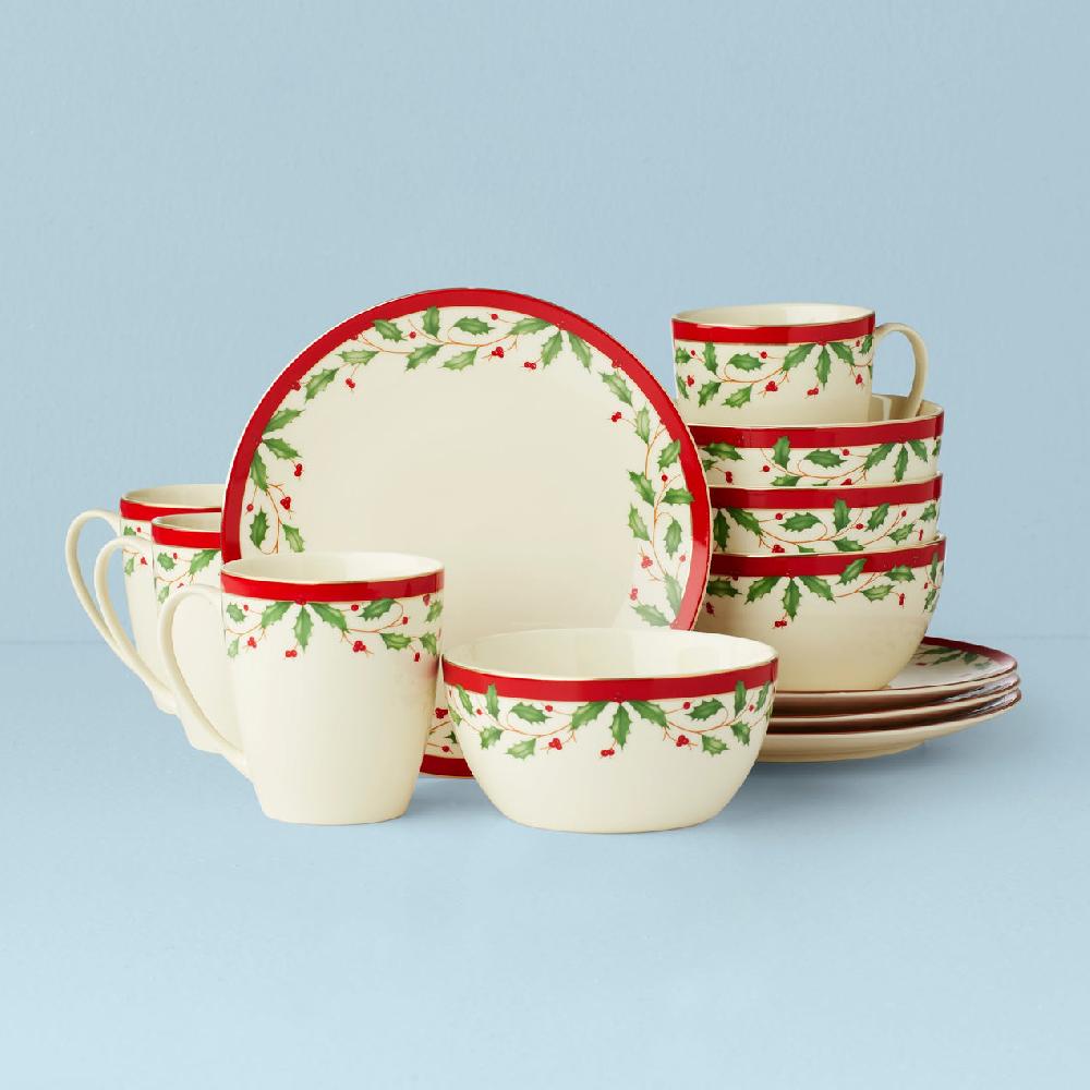 reed & barton Holiday 12-Piece Dessert Set