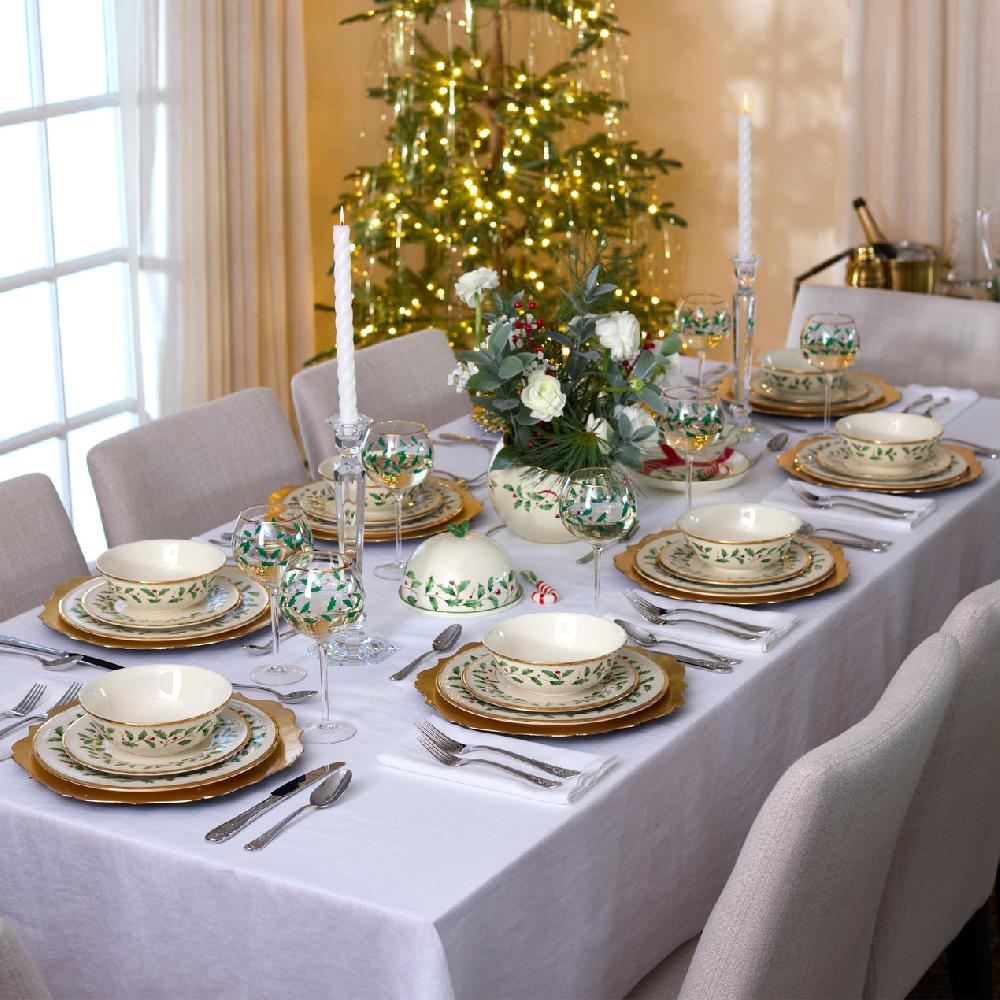 Reed & Barton Holiday 12-Piece Plate & Bowl Set