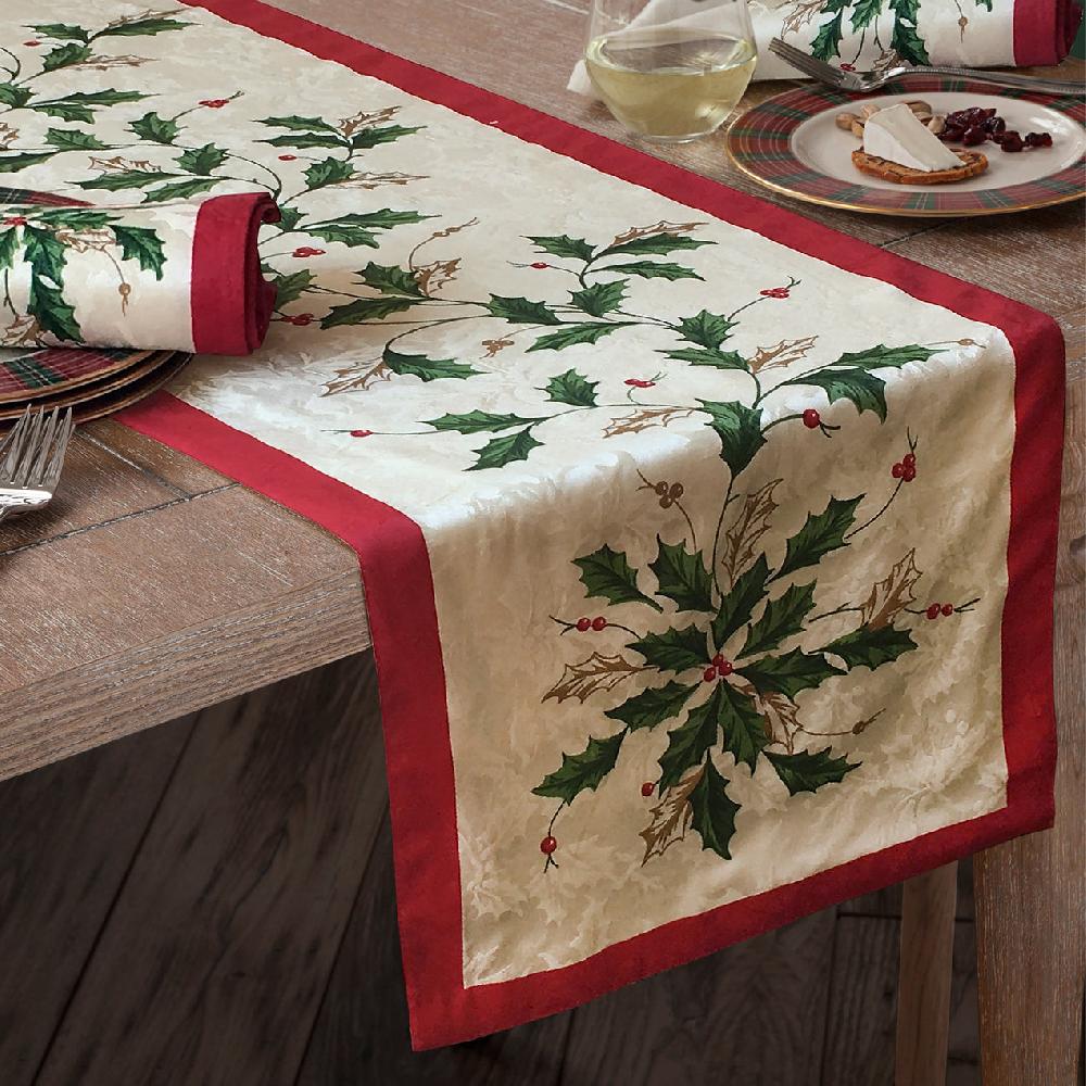reed & barton Holiday 14X90 Table Runner