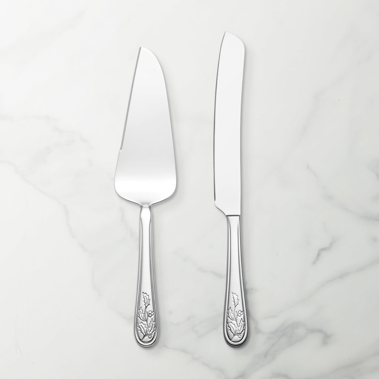 reed & barton Holiday 2 Piece Dessert Set