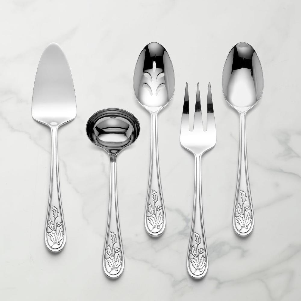 reed & barton Holiday 5 Piece Hostess Set