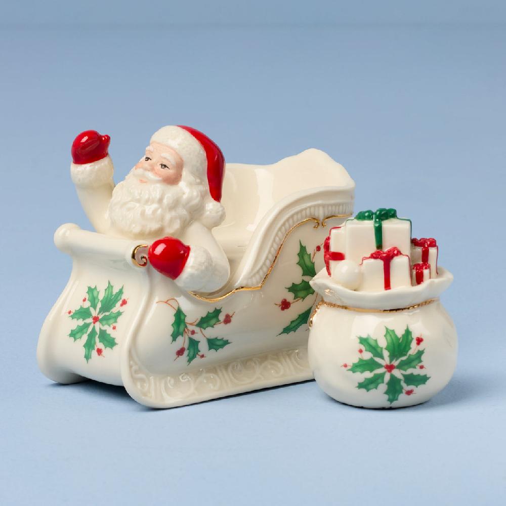 Reed & Barton Holiday Figural Salt & Pepper Set