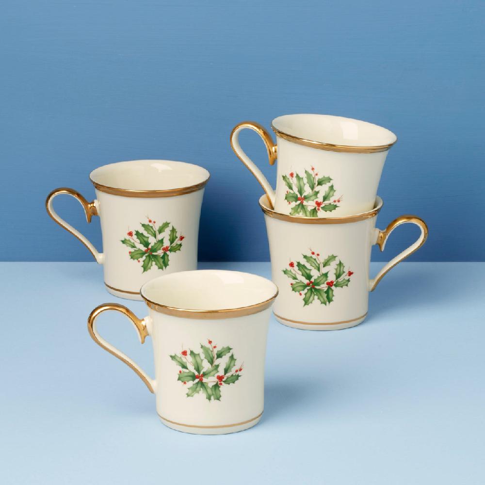 reed & barton Holiday Mugs - Set of 4