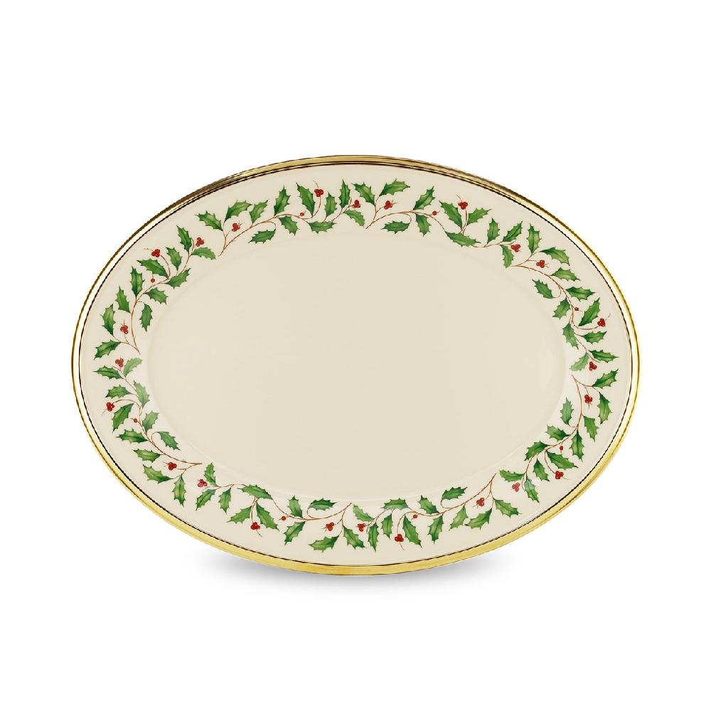 reed & barton Holiday Oval Platter