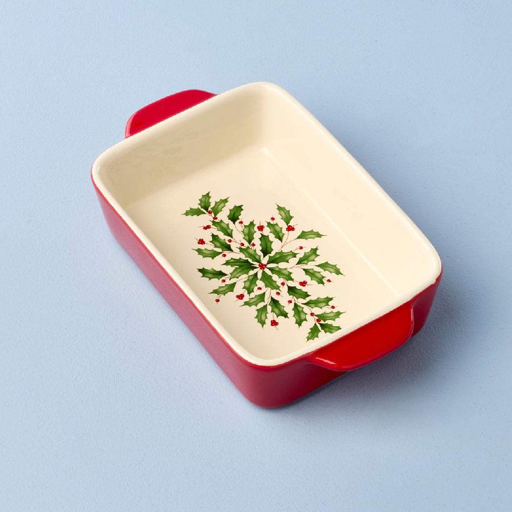 Reed & Barton Holiday Rectangular Baking Dish - Mini
