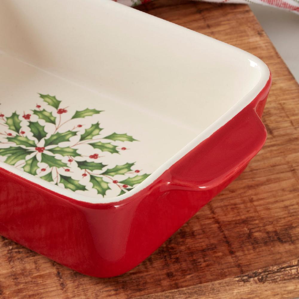 Reed & Barton Holiday Rectangular Baking Dish - Mini