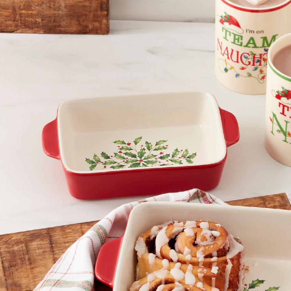 Reed & Barton Holiday Rectangular Baking Dish - Mini