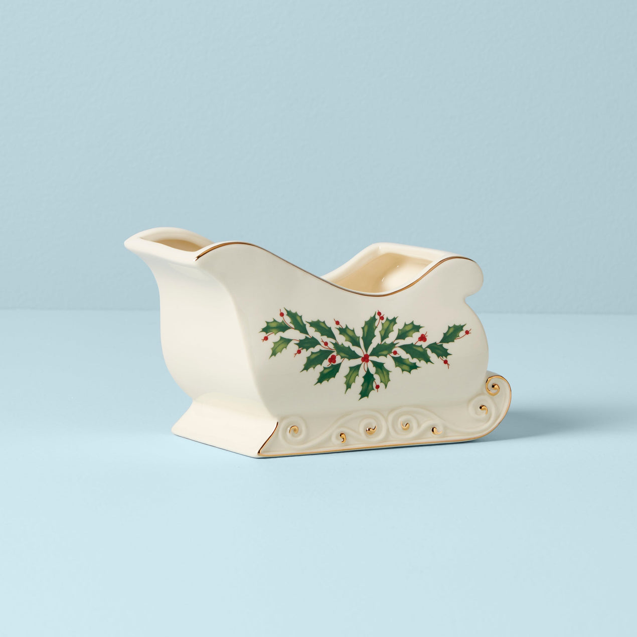Reed & Barton Holiday Sleigh Candy Dish