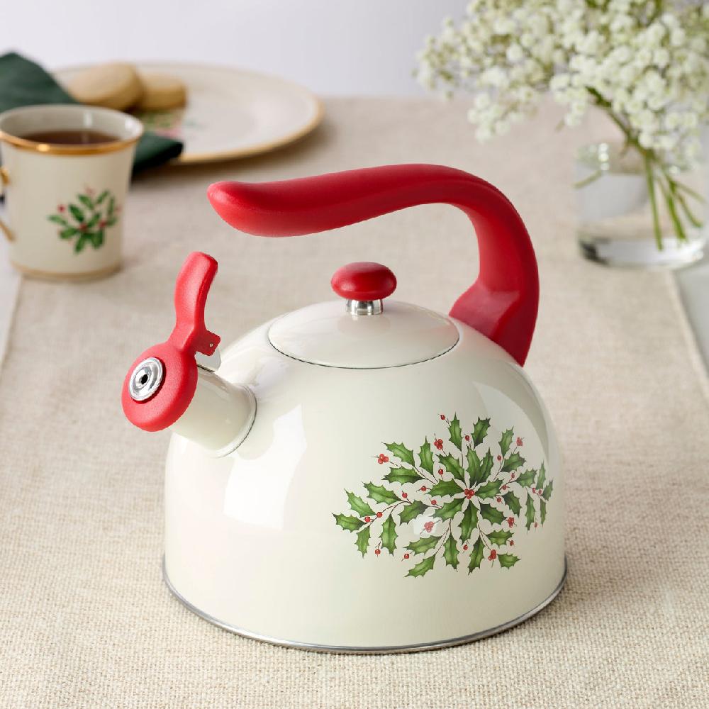 Reed & Barton Holiday Tea Kettle