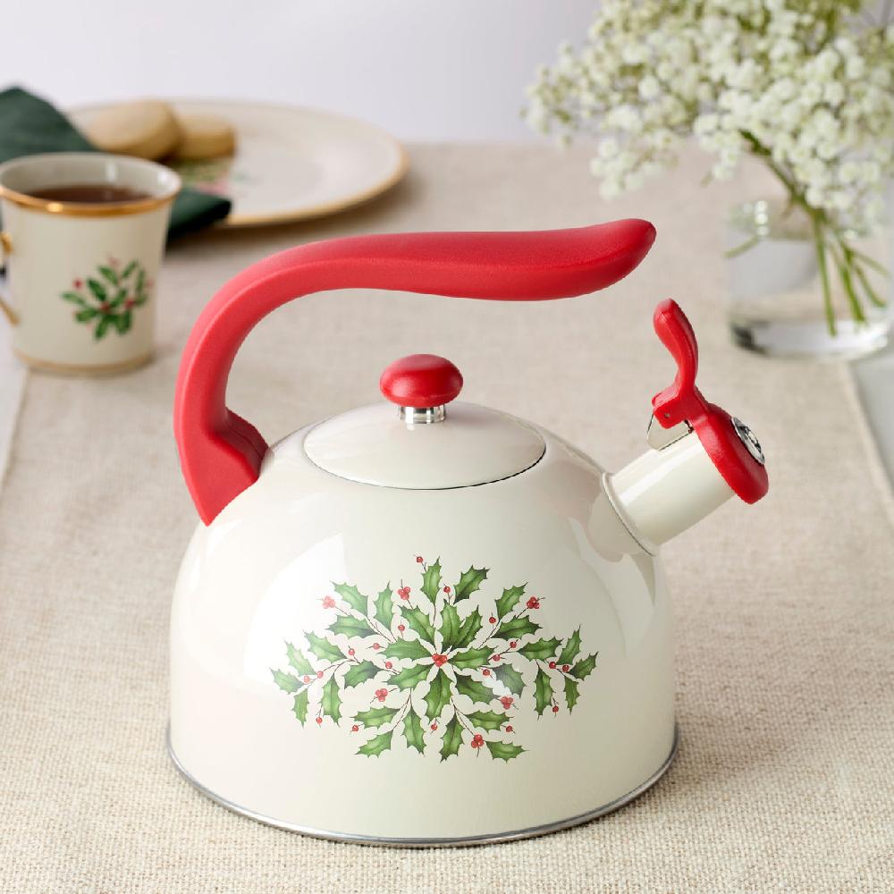 Reed & Barton Holiday Tea Kettle