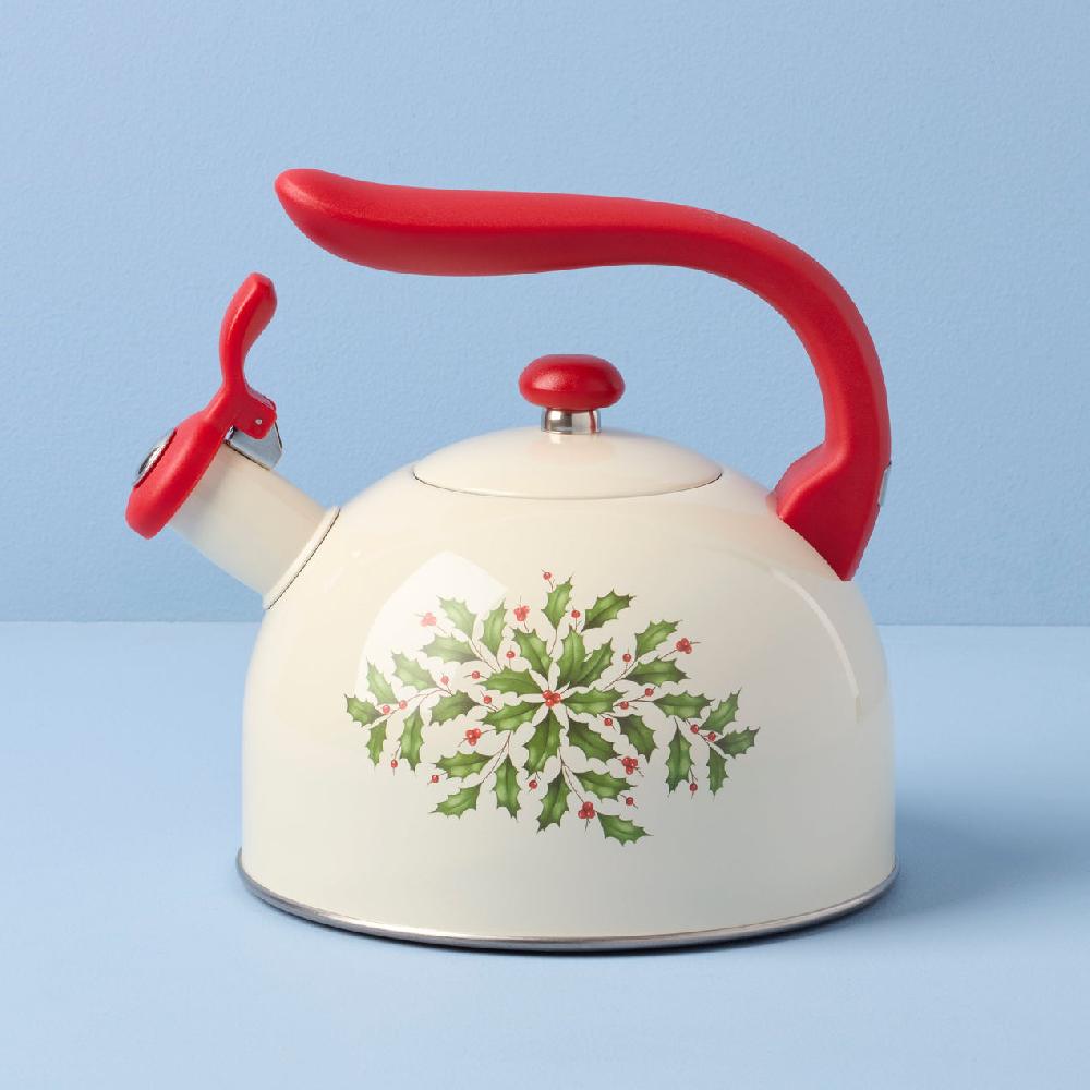 reed & barton Holiday Tea Kettle