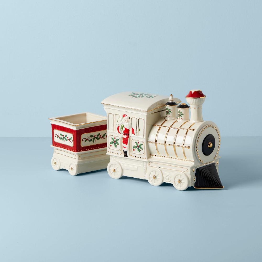 reed & barton Holiday Train 5-Piece Serving Set