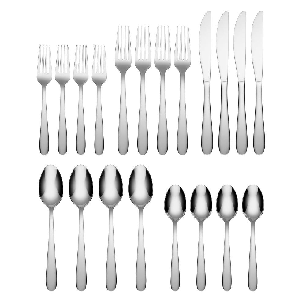 Reed & Barton Jude Mirror 20 Piece Flatware Set
