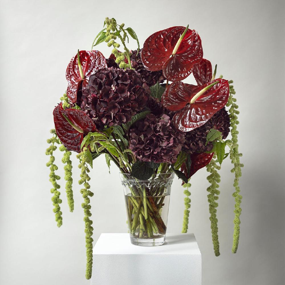 Reed & Barton Kobenhavner Clear Glass Vase