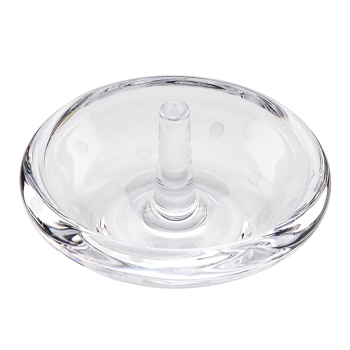 reed & barton Larabee Dot Crystal Ring Holder