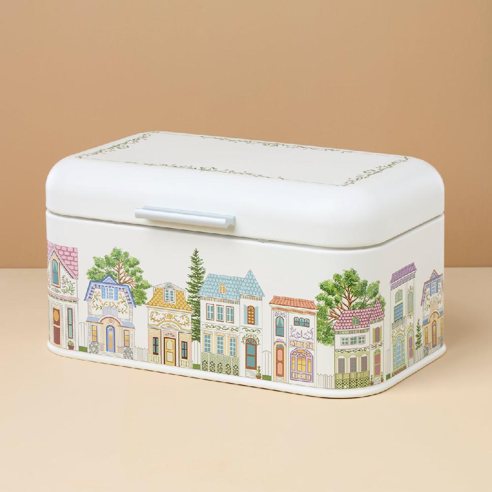 reed & barton Lenox Spice Village Bread Box