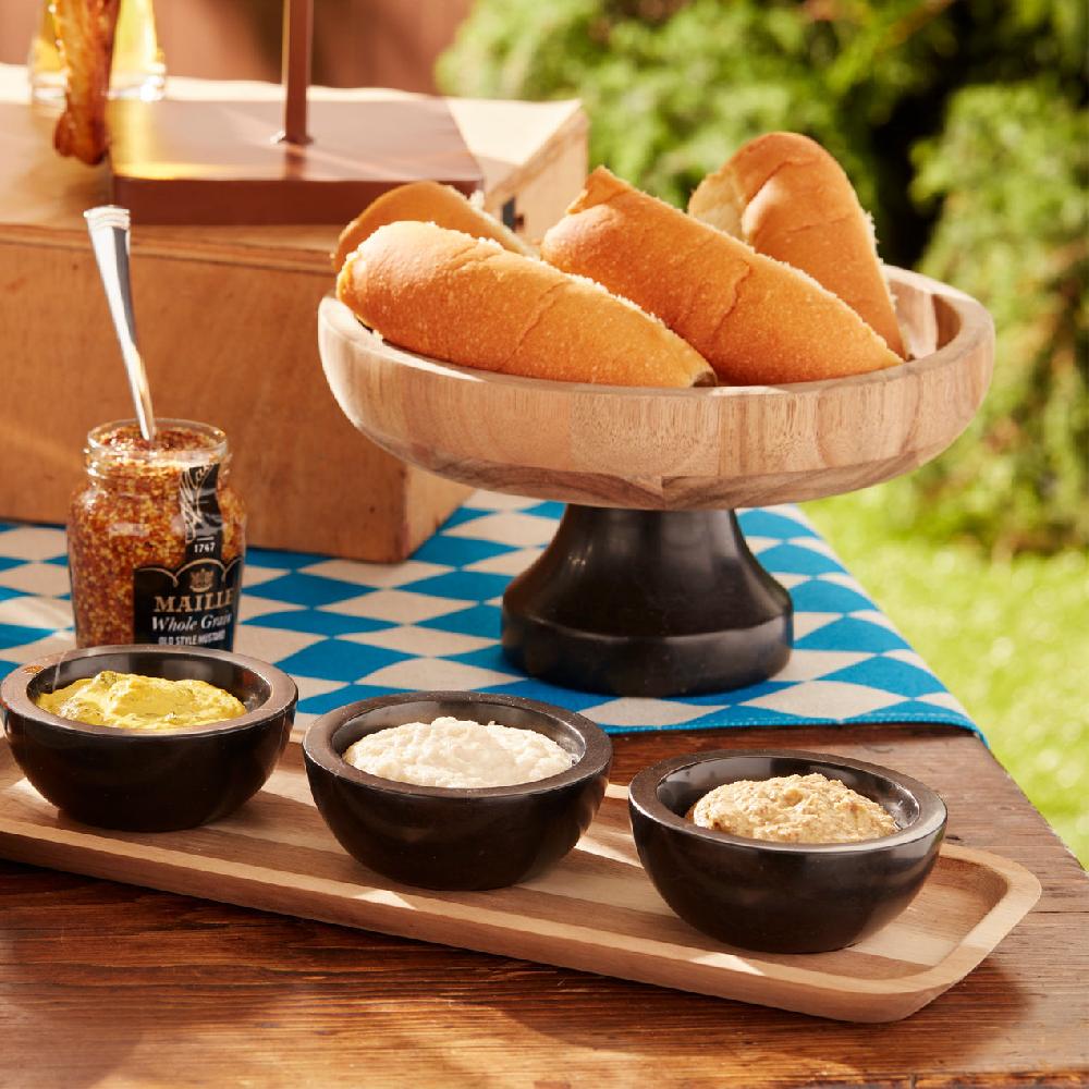 Reed & Barton LX Collective Footed Serving Bowl