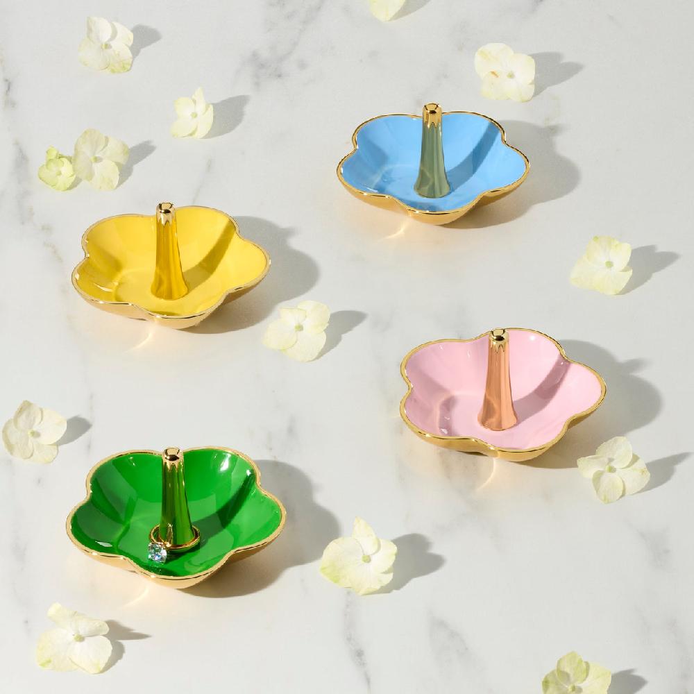 Reed & Barton Make It Pop Blue Metal Ring Dish