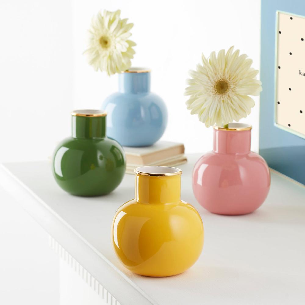 Reed & Barton Make It Pop Small Vase Yellow