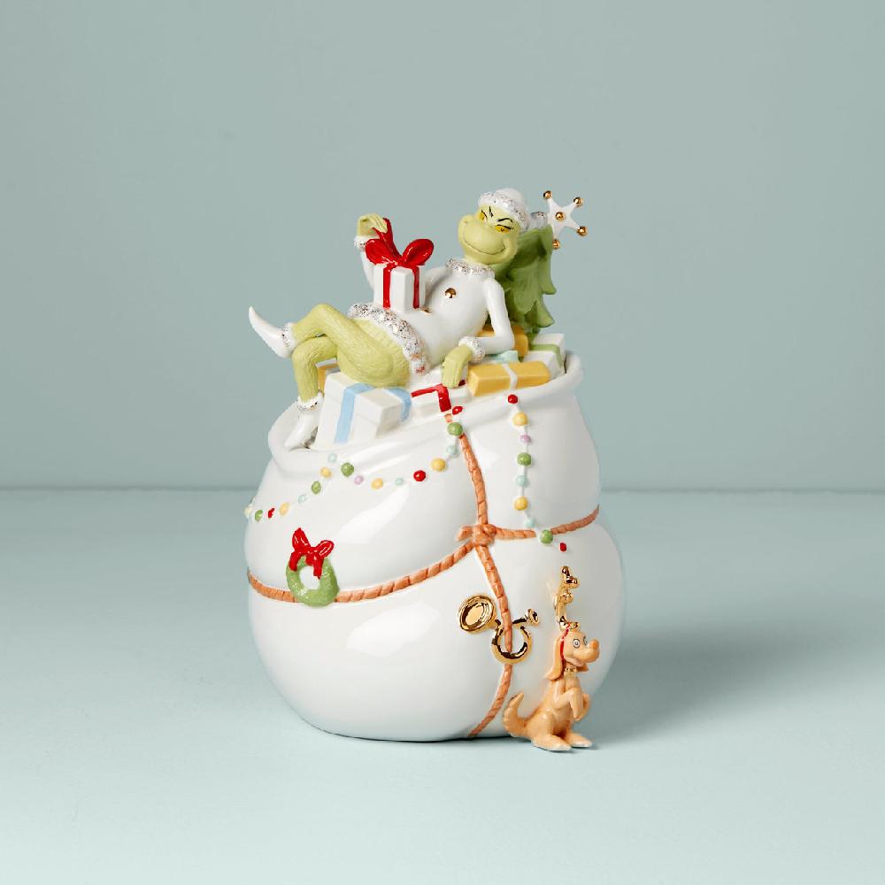 reed & barton Merry Grinchmas Cookie Jar