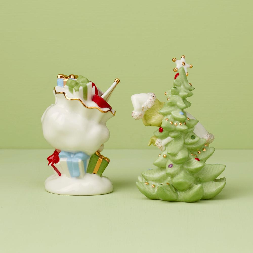 Reed & Barton Merry Grinchmas Salt & Pepper Set