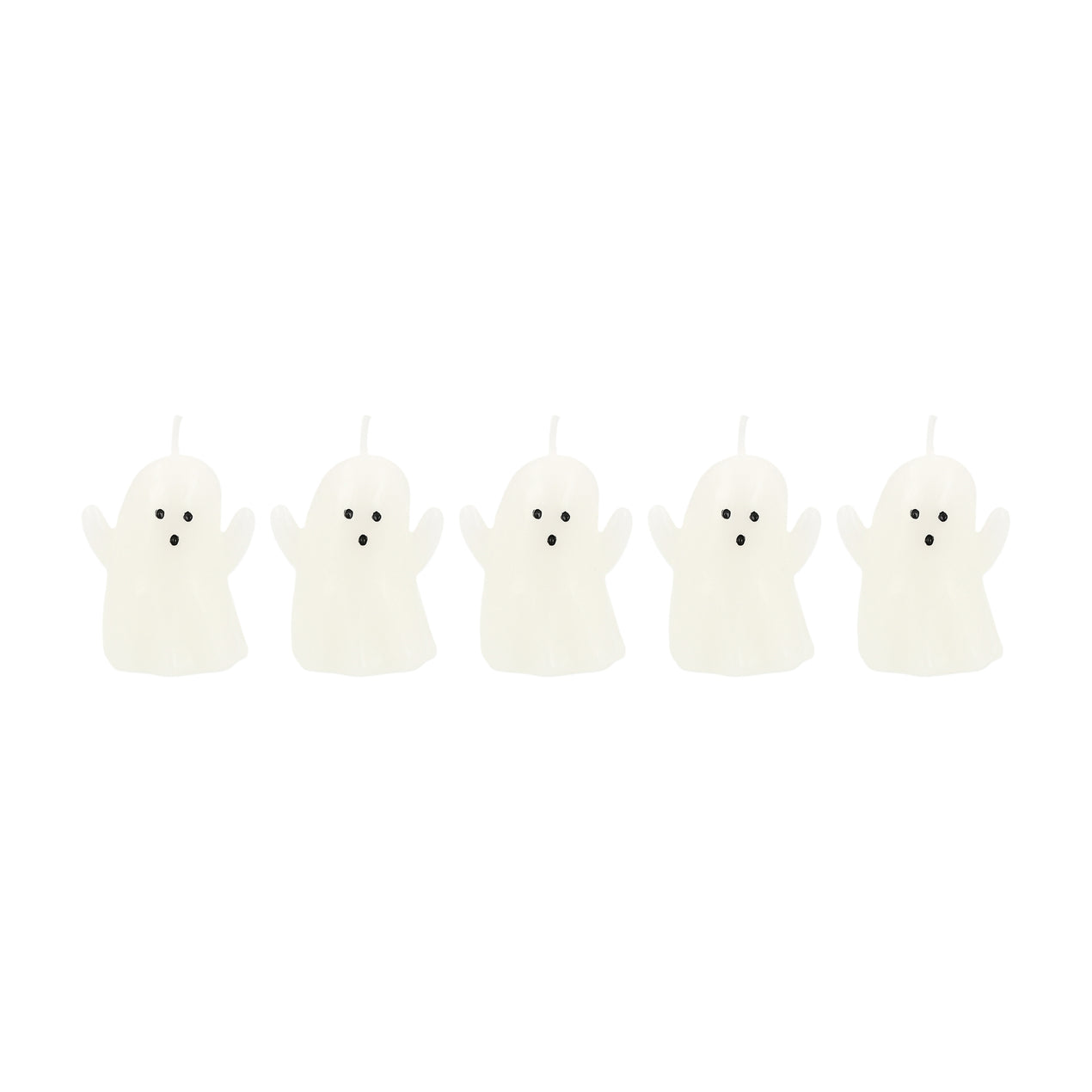reed & barton Mini Ghost Candles Set of 5