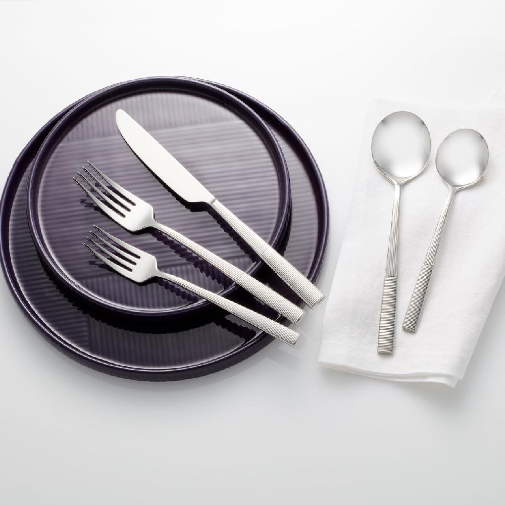 Reed & Barton Modulus Mirror 20 Piece Flatware Set