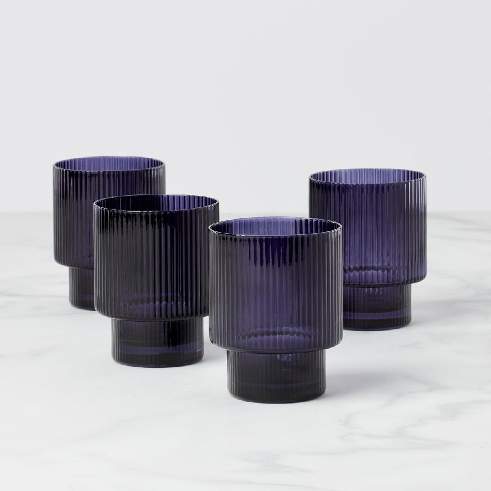 reed & barton Modulus Nightshade Tumblers - Set Of 4