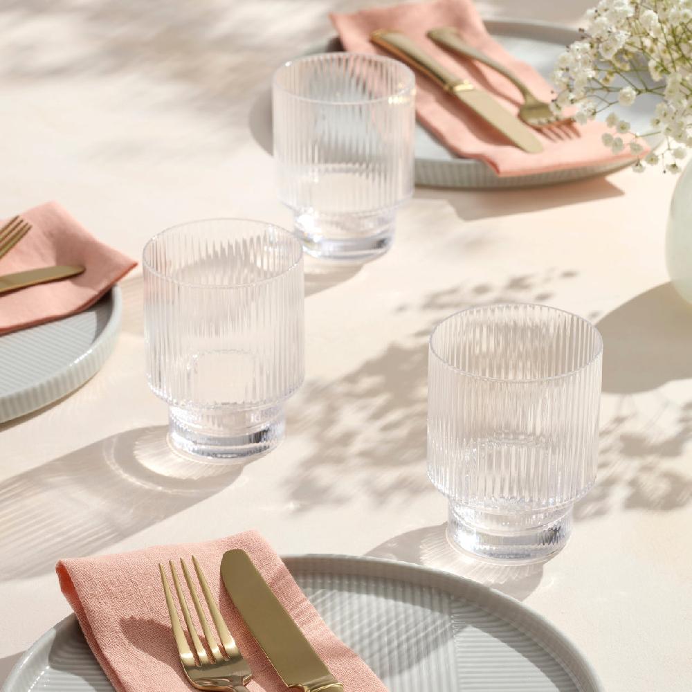 Reed & Barton Modulus Vapor Tumblers - Set Of 4