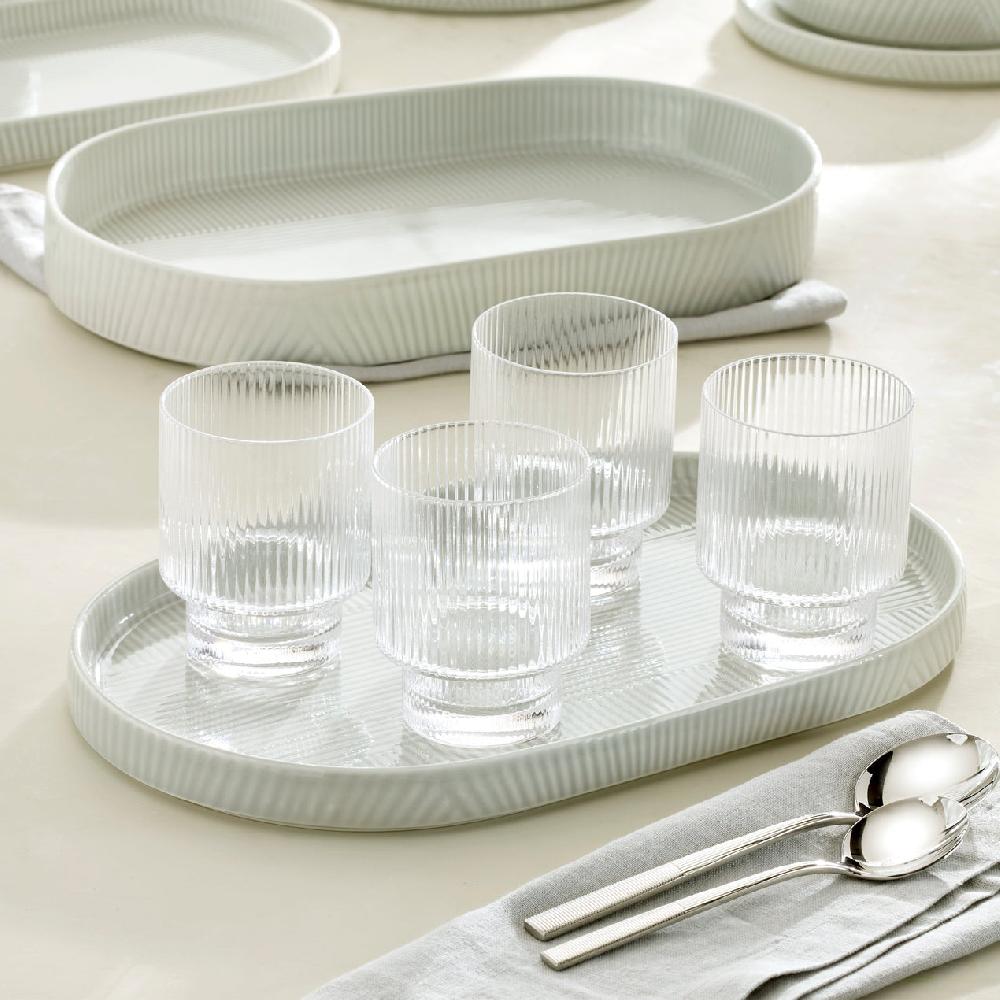 Reed & Barton Modulus Vapor Tumblers - Set Of 4