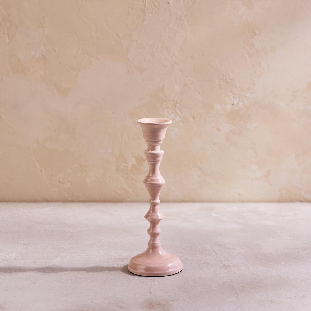 reed & barton Nera Light Rose Candle Holder Small