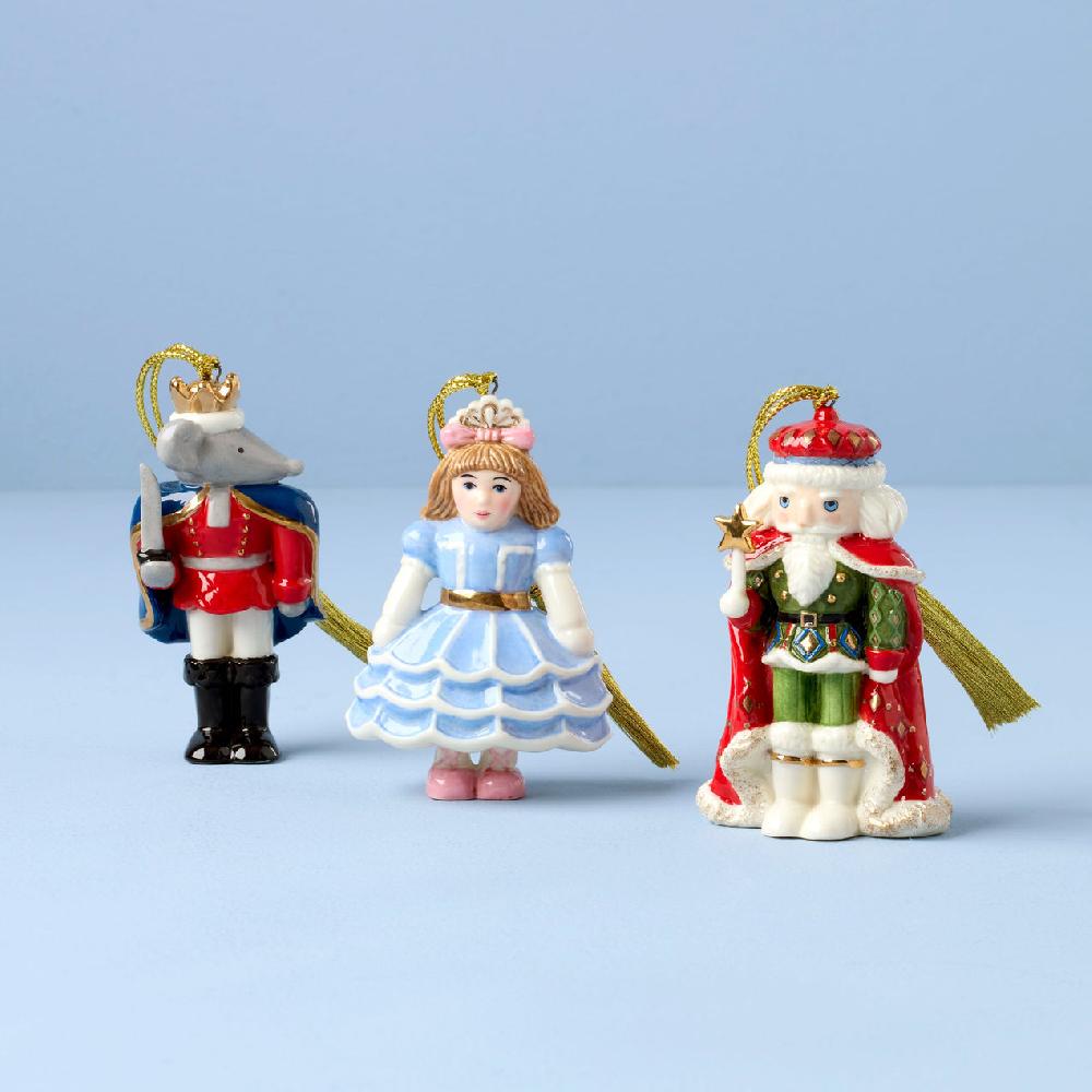 reed & barton Nutcracker Ballet 3-Piece Ornament Set