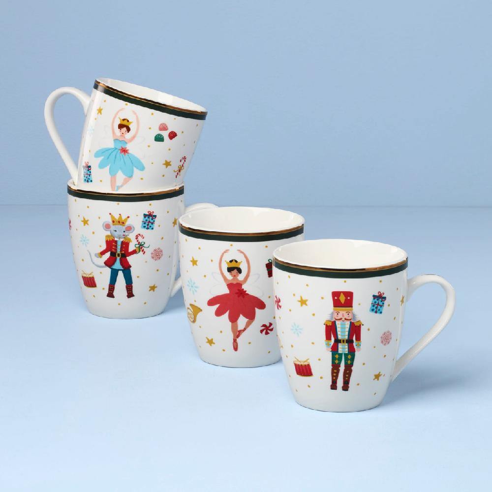 reed & barton Nutcracker Ballet Mugs - Set of 4