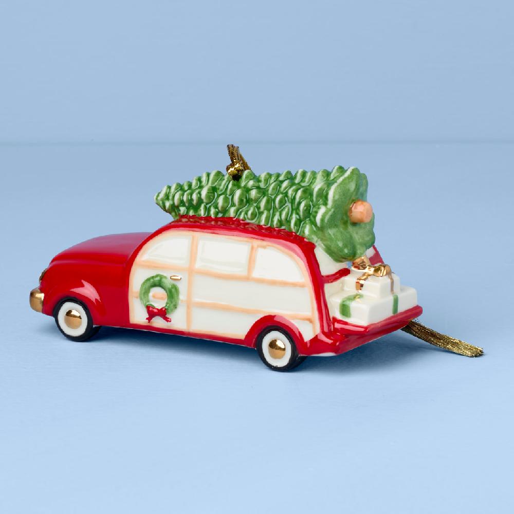 Reed & Barton Personalized Family Wagon Ornament