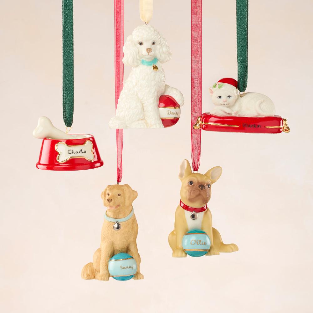 Reed & Barton Personalized Golden Retriever Ornament